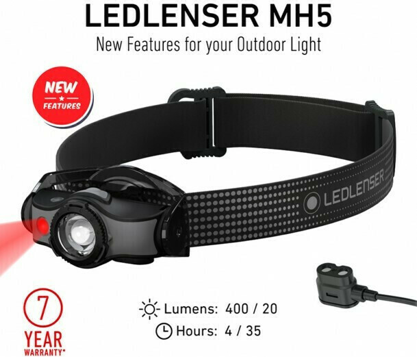 20250313163550_474ab69c LedLenser Στεγανός Επαναφορτιζόμενος Φακός Κεφαλής LED 400lm - Image 2