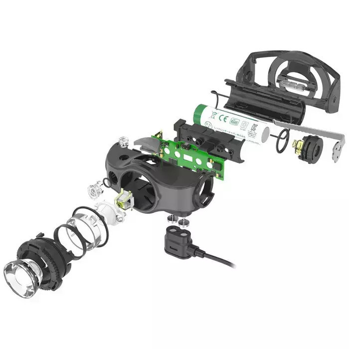 20250313163554_046fb163 LedLenser Στεγανός Επαναφορτιζόμενος Φακός Κεφαλής LED 400lm - Image 4