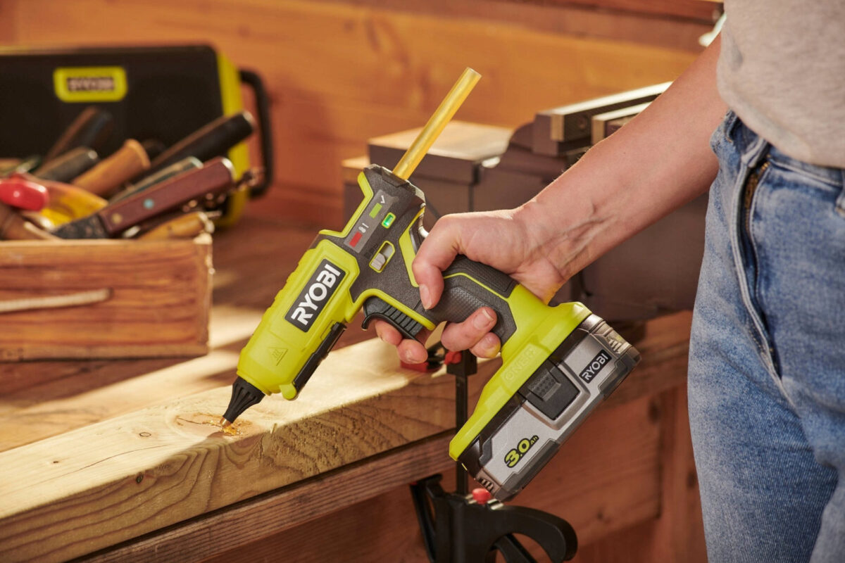 Ryobi Πιστόλι Θερμοκόλλησης 18V για Ράβδους Σιλικόνης 12mm - Image 6