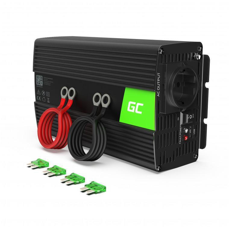 20250320143534_3672e710 Green Cell Modified Sine Inverter Αυτοκινήτου Τροποποιημένου Ημιτόνου 1500W για Μετατροπή 12V DC σε 230V AC με 1xUSB - Image 5