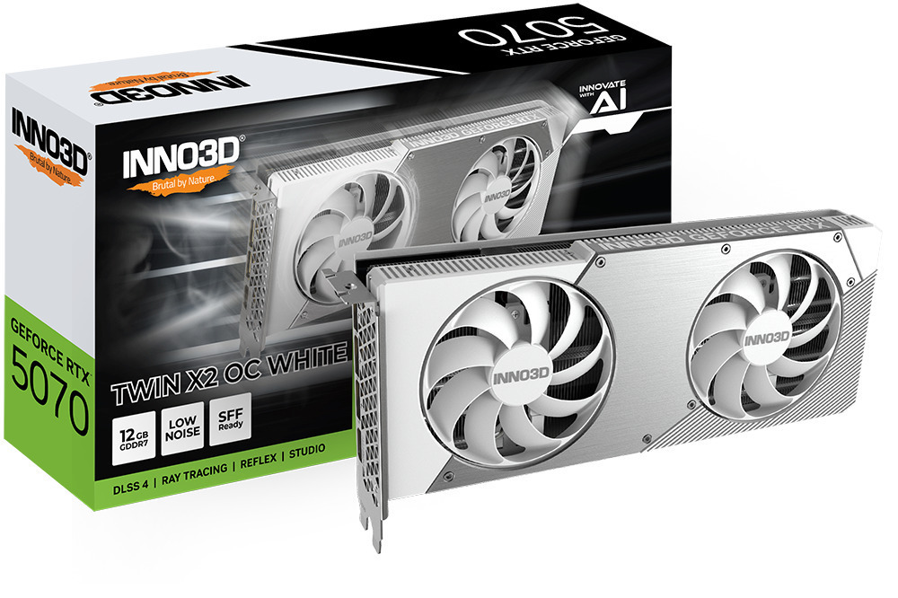 20250320170259_a53ddf2b Inno 3D GeForce RTX 5070 12GB Twin X2 OC White - Image 2
