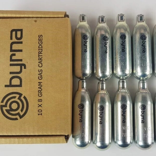 Co2 Cartridge Byrna 8 G 10 Szt 9 + 1 Oil Co2300 Bny