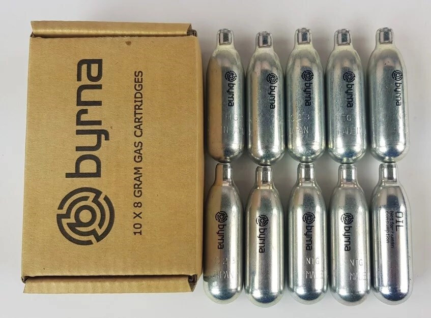 Co2 Cartridge Byrna 8 G 10 Szt 9 + 1 Oil Co2300 Bny - Image 1