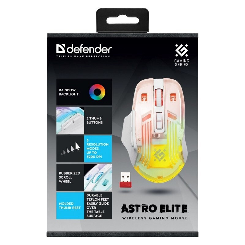 20250328151334_2c7921a9 Defender Astro Elite GM-056 Ασύρματο Μαύρο - Image 3