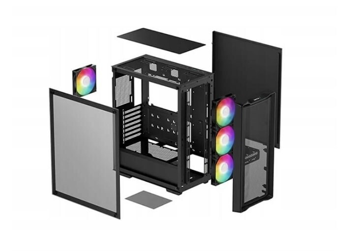 20250328152729_293c84f9 Deepcool CC560 V2 Mesh Gaming Midi Tower με Πλαϊνό Παράθυρο - Image 2
