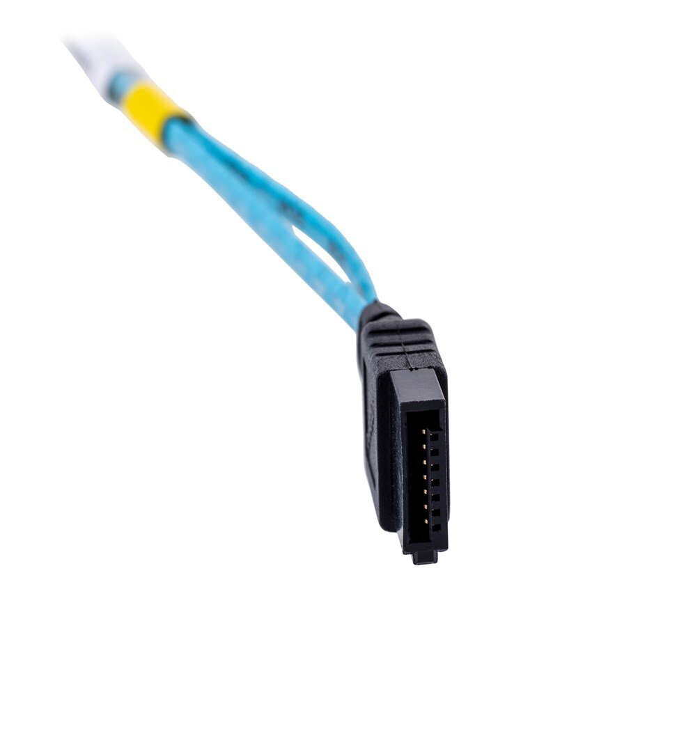20250328153428_8b8ac5d4 Supermicro 4 X Round Sata Cable 0.56 M Black Blue White - Image 3