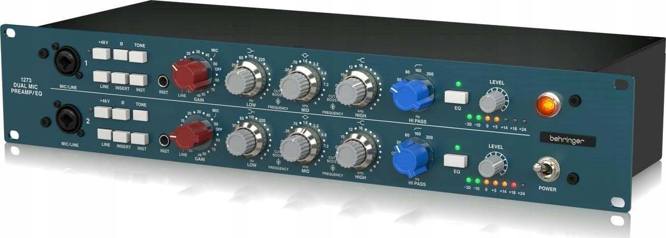 20250401115314_behringer_enischytis_akoustikon_kanalion Behringer Αναλογικός Ενισχυτής Ακουστικών Rack Καναλιών - Image 1
