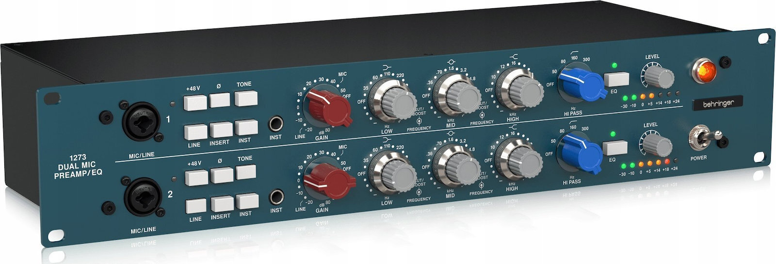 20250401115319_3c71b548 Behringer Αναλογικός Ενισχυτής Ακουστικών Rack Καναλιών - Image 3