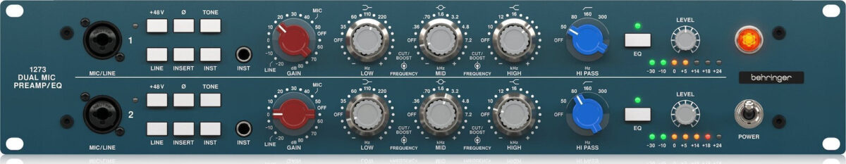 Behringer Αναλογικός Ενισχυτής Ακουστικών Rack Καναλιών - Image 4