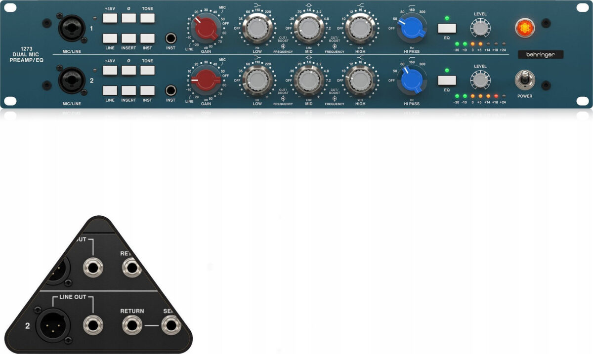 Behringer Αναλογικός Ενισχυτής Ακουστικών Rack Καναλιών - Image 9