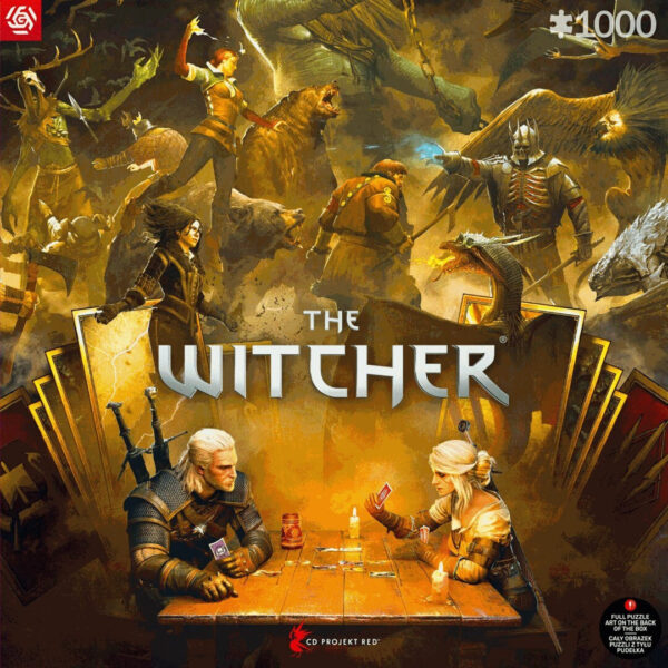 The Witcher: Playing Gwent Puzzle 2D 1000pcs