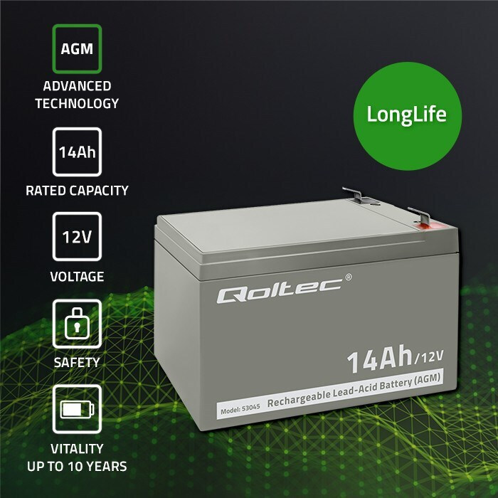 20250401154740_a0cec20a Qoltec με Χωρητικότητα 14Ah και Τάση 12V 53045 1τμχ - Image 4