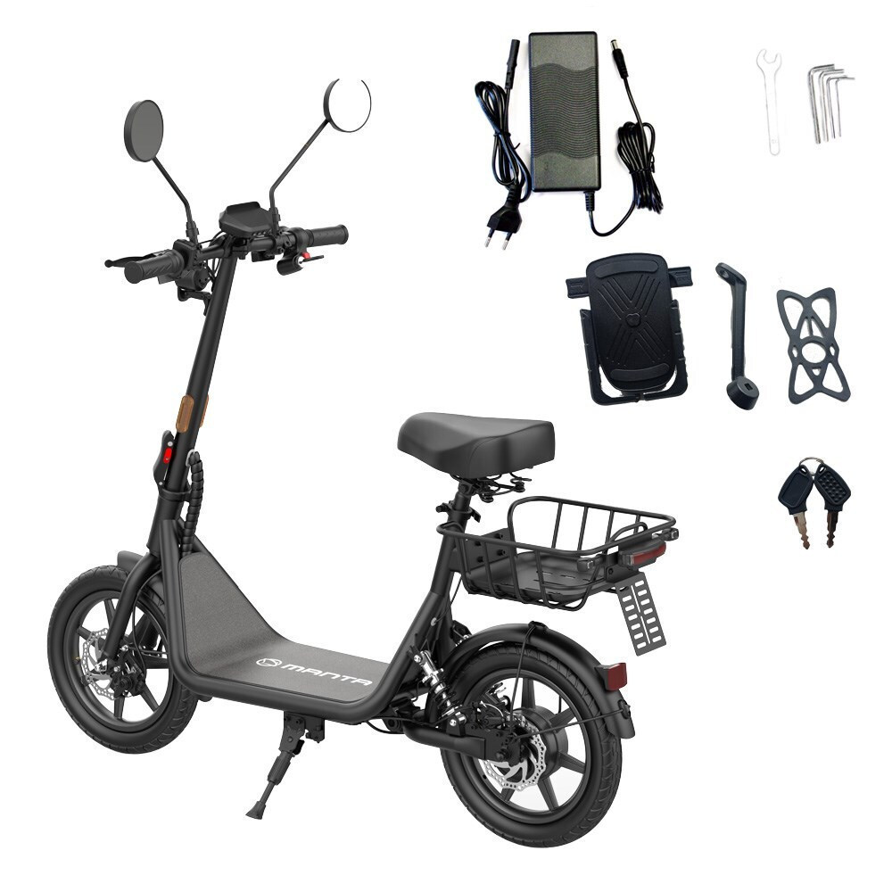 20250404095402_475ac39c Manta Flinston Mes 1402J Ηλεκτρικό Πατίνι 500W Μαύρο - Image 7
