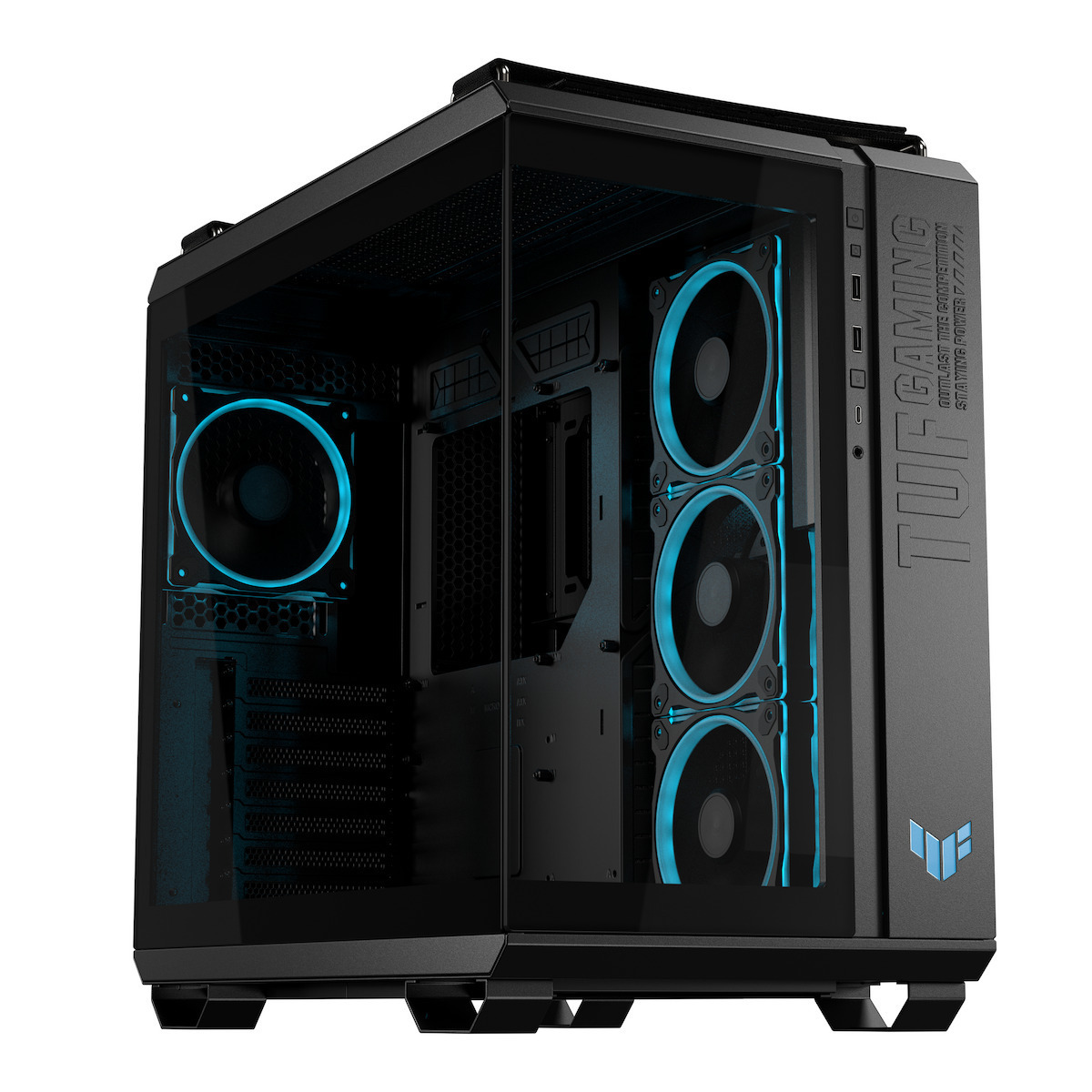 Asus TUF Gaming GT502 Horizon ARGB Midi Tower με Πλαϊνό Παράθυρο - Image 1