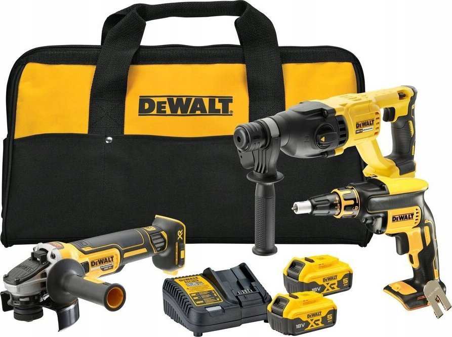20250415110835_dewalt_set_drapano_kroustiko_drapanokatsavido_pistoleto_brushless_18v_me_mpataries_kai_thiki Dewalt Σετ Δράπανο, Κρουστικό Δραπανοκατσάβιδο & Πιστολέτο - Image 1