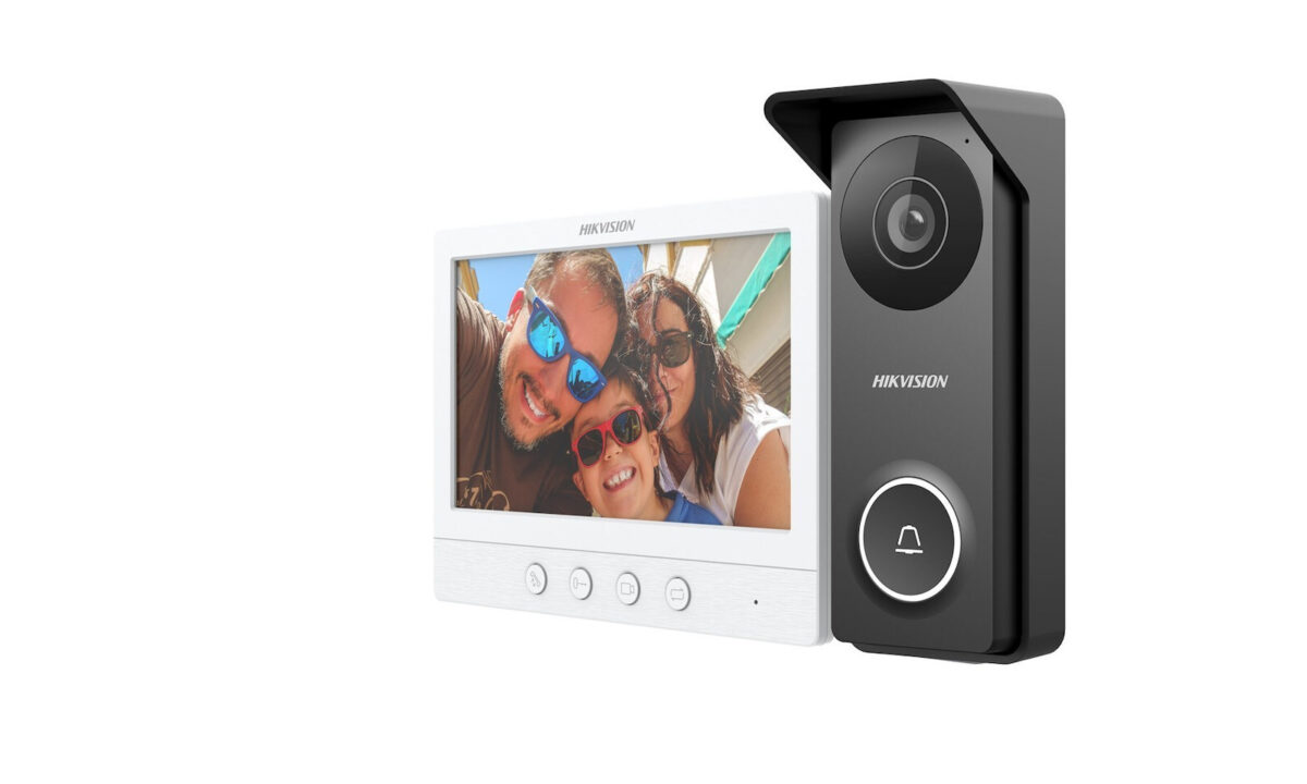 Hikvision Κουδούνι Πόρτας Ασημί - Image 2