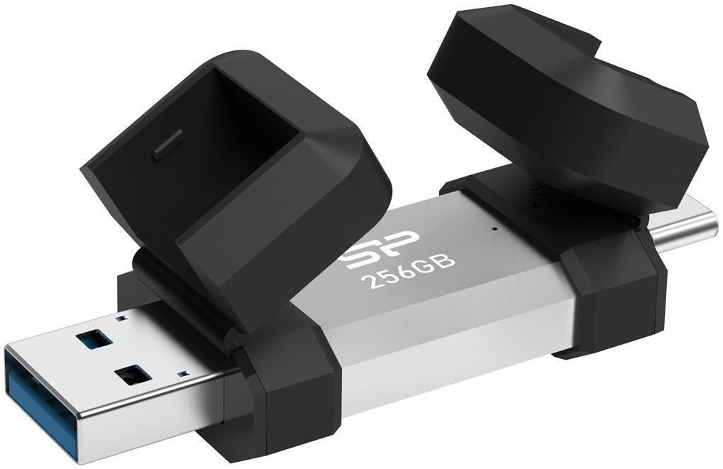Silicon Power 256GB USB 2.0 Ασημί