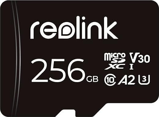 Reolink microSDXC 256GB Class 10 U3 V30 A2 UHS-I