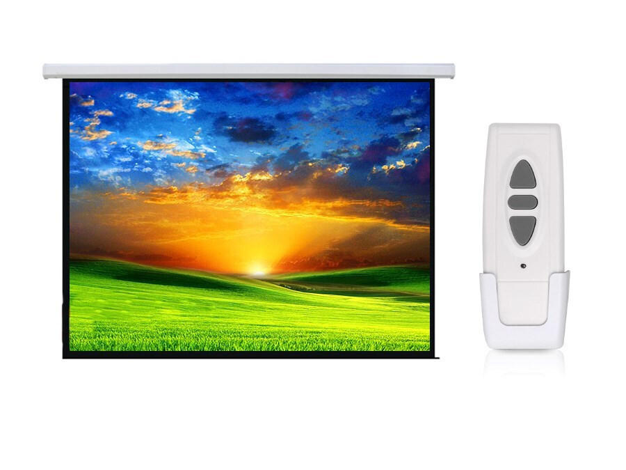 Maclean Energy Ηλεκτρική Οθόνη Προβολής Projector Οροφής με Λόγο Εικόνας 4:3 200x150cm / 100"