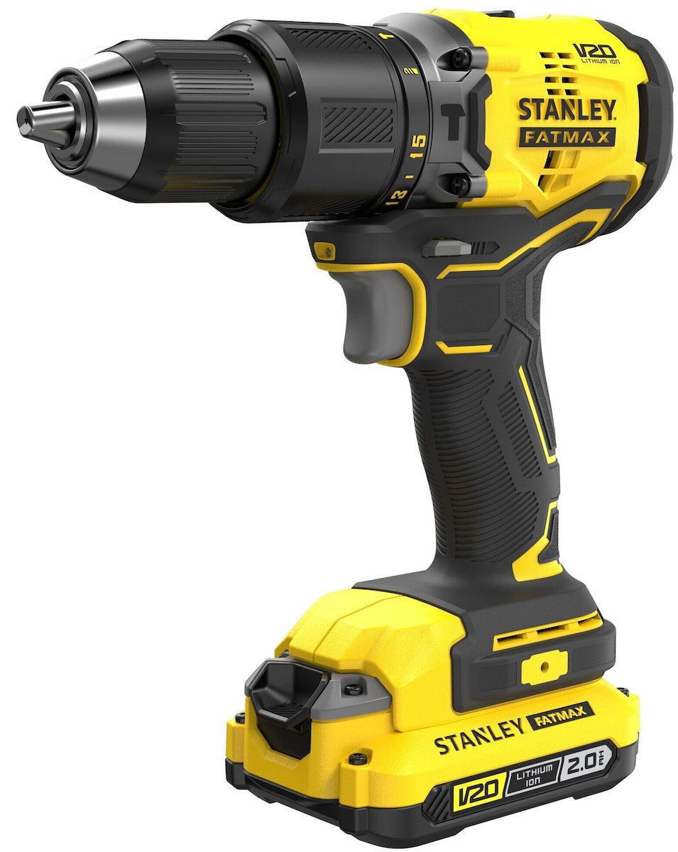 20250502125819_stanley_sfmcd715d2k_qw_drapanokatsavido_mpatarias_brushless_18v_2x2ah Stanley Δραπανοκατσάβιδο 18V 2x2Ah - Image 1