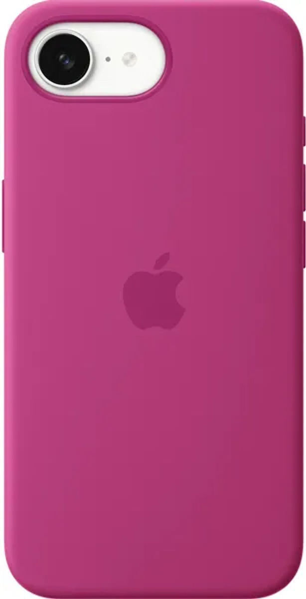 Apple Silicone Case with MagSafe Φούξια (iPhone 16e) - Image 1