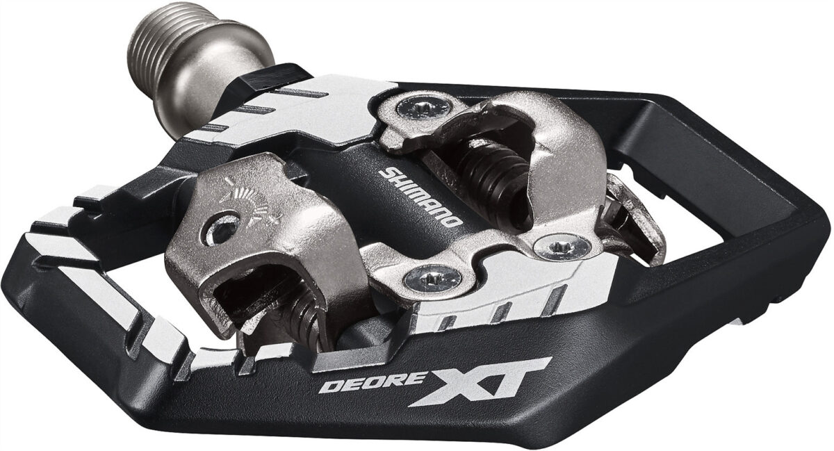 Shimano XT PD-M8120 Πετάλια Ποδηλάτου Κουμπωτά Μαύρα - Image 1