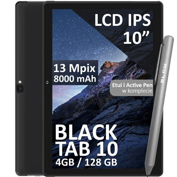 Blow BlackTAB10 4G 10.1" (4GB/128GB) Μαύρο