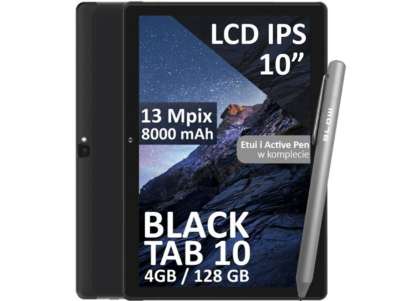 20250514141659_blow_blacktab8_4g_10_1_tablet_4gb_128gb_mayro Blow BlackTAB10 4G 10.1" (4GB/128GB) Μαύρο - Image 1