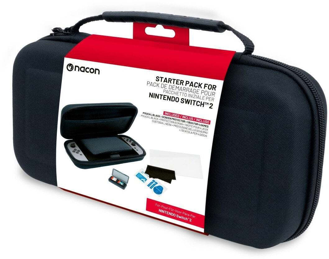 Nacon Θήκη Μεταφοράς για Κονσόλα Switch 2 Μαύρη - Image 1