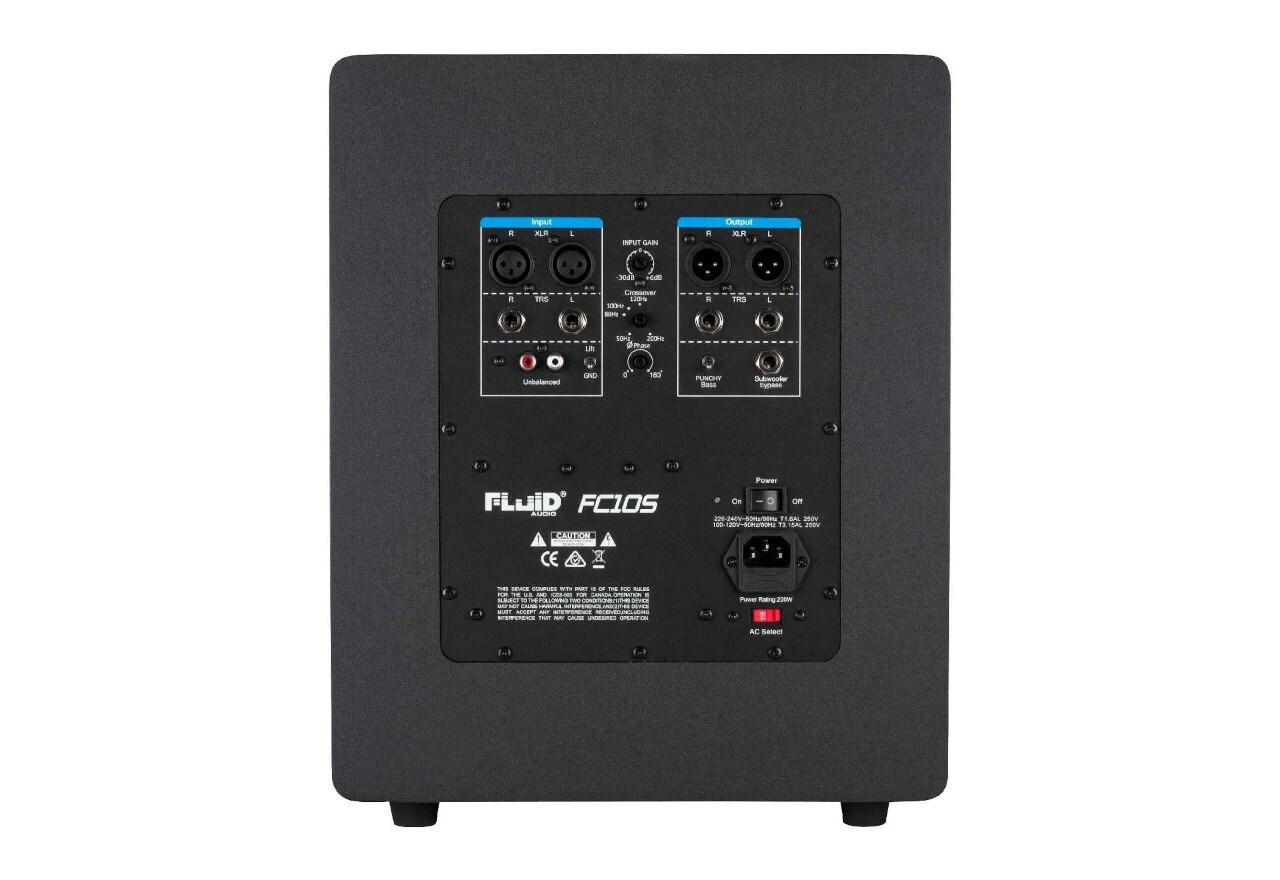 20250526160840_f7ab34bf Fluid Audio FC10S Αυτοενισχυόμενο Subwoofer με Ηχείο 10" 200W Μαύρο - Image 4