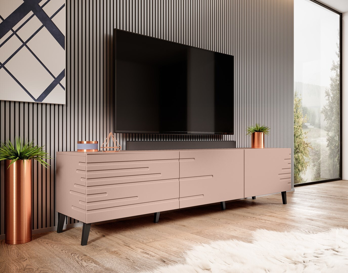 20250527163659_37218711 Ξύλινο Nova Pink 186x40x48εκ. - Image 2
