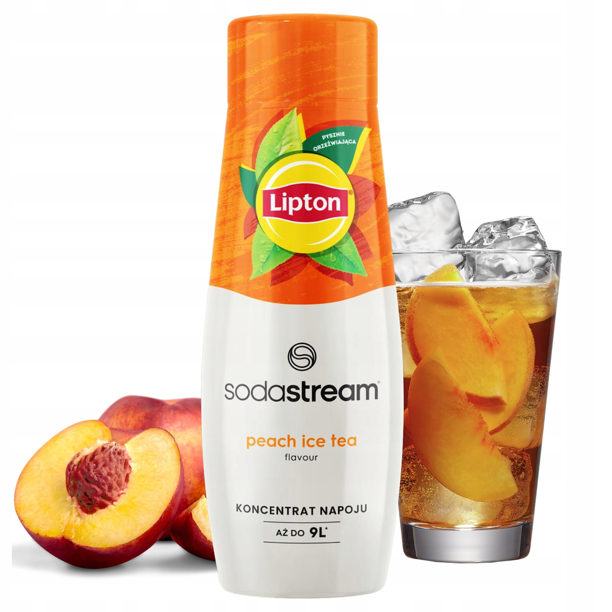 20250528131151_744a9957 Sodastream Ice Tea Ροδάκινο Συμπυκνωμένο Χωρίς Ανθρακικό 440ml - Image 2