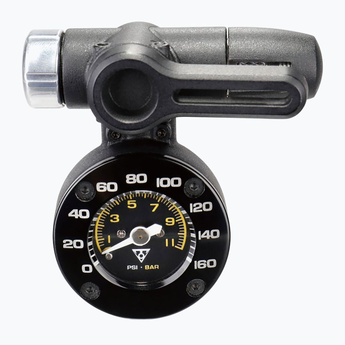 Topeak Shuttle Gauge G2 Pump Pressure Gauge Up To 160psi Black - Image 1