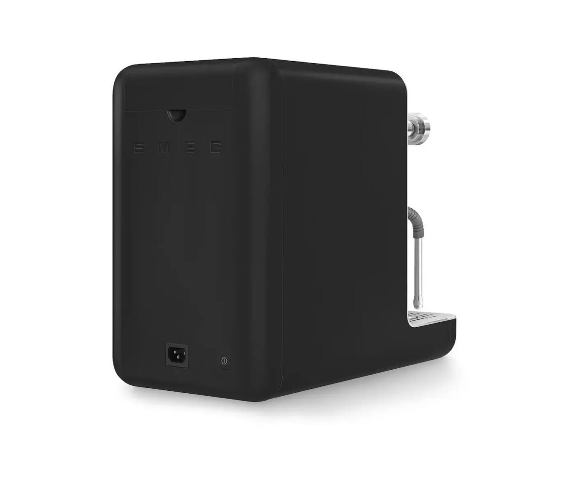 Smeg Αυτόματη για Αλεσμένο Καφέ Μαύρη EMC02BLMEU - Image 4