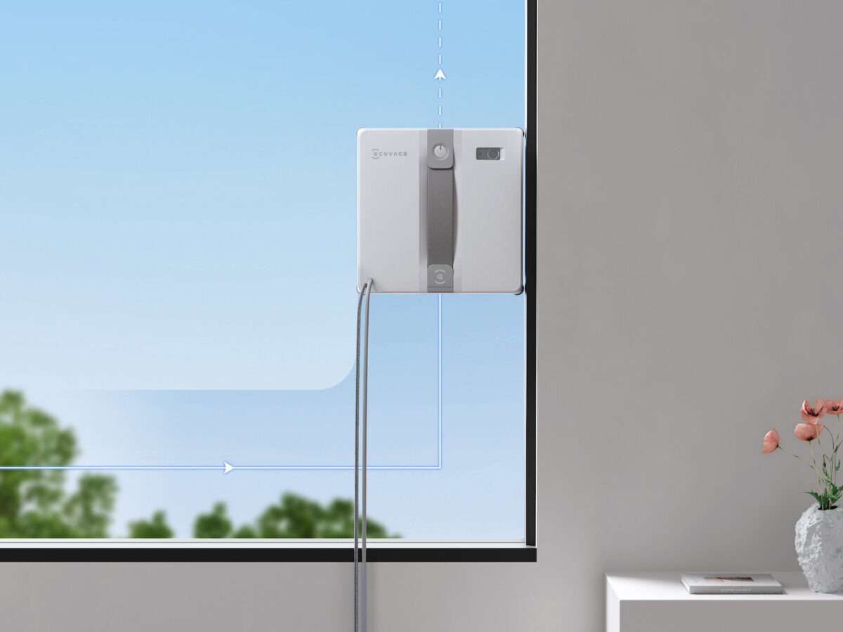 Ecovacs Winbot Mini Window Cleaning Robot 3200pa Win-slam 3.0 Technology 9-step Protection System During Use White-grey - Image 9