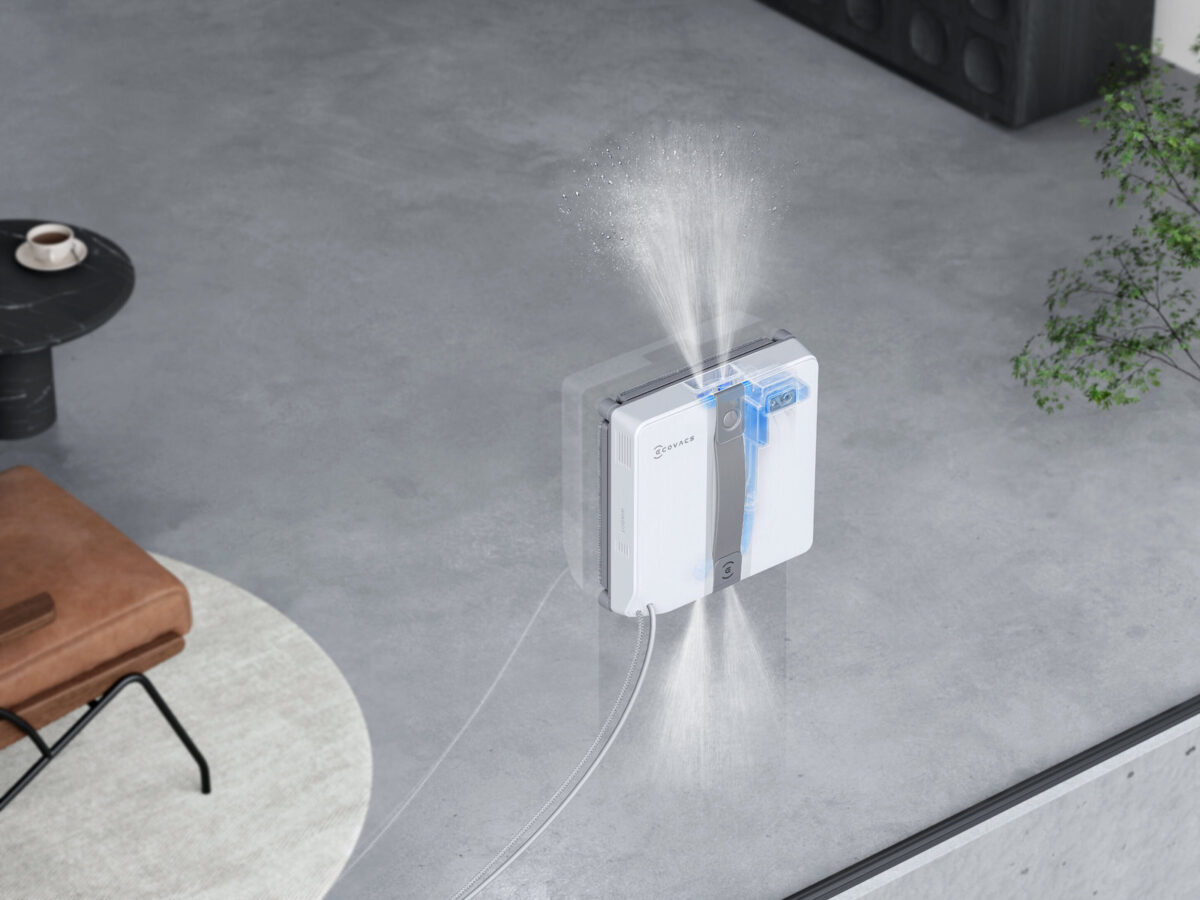 Ecovacs Winbot Mini Window Cleaning Robot 3200pa Win-slam 3.0 Technology 9-step Protection System During Use White-grey - Image 10