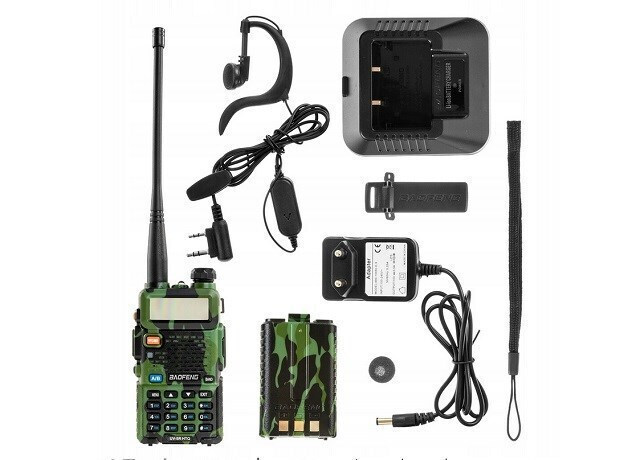 Baofeng UV-5R Ασύρματος Πομποδέκτης UHF/VHF 5W