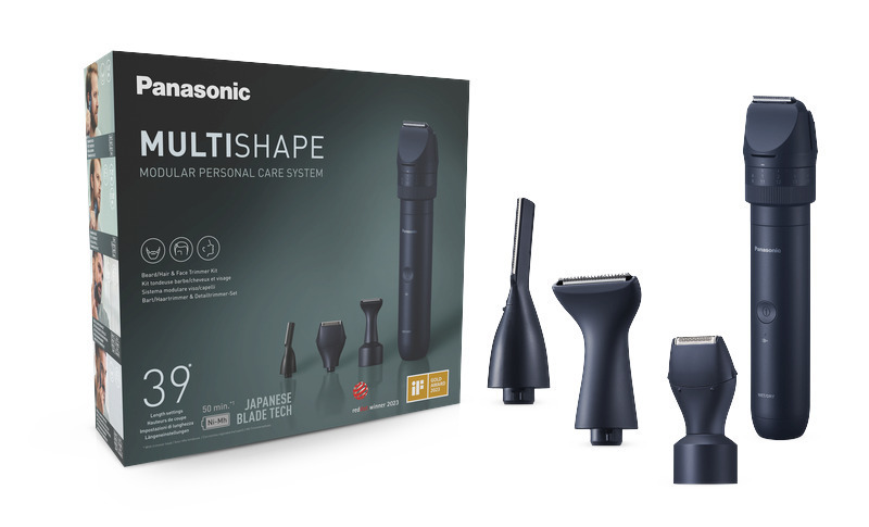 20250602142413_f15a12b3 Panasonic Σετ Κουρευτικής Μηχανής Μαύρο ER-CKN1-PAC1 - Image 2