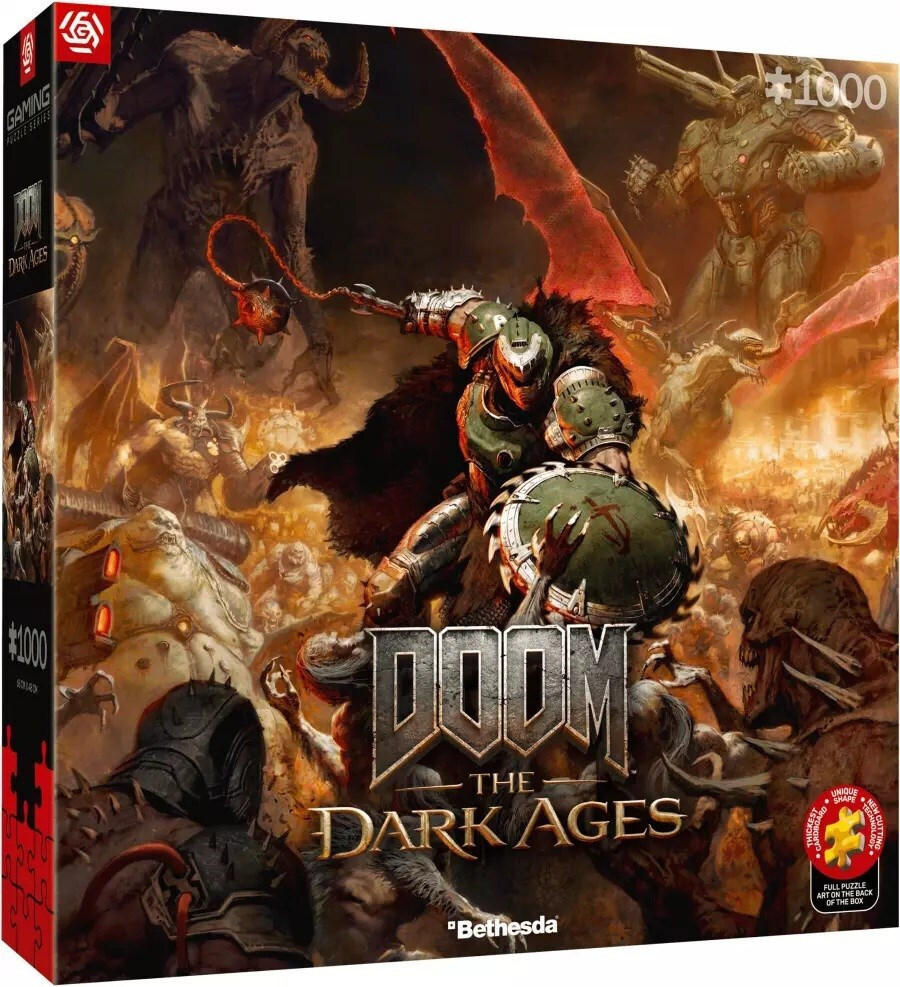 20250603152841_puzzle_good_loot_gaming_doom_dark_ages_slayer_s_rage_1000_pc_s Puzzle Good Loot Gaming Doom Dark Ages Slayer's Rage 1000 Pc S - Image 1