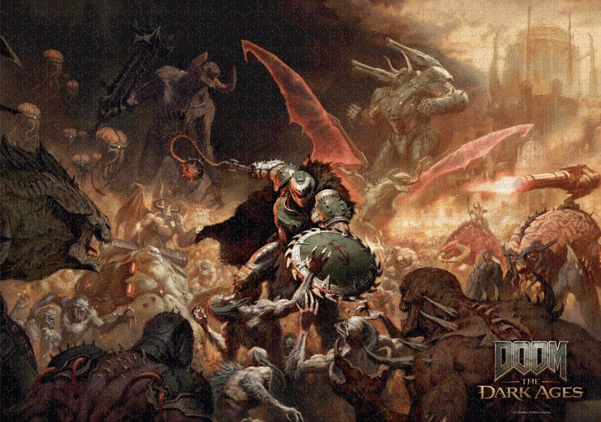 Puzzle Good Loot Gaming Doom Dark Ages Slayer's Rage 1000 Pc S - Image 3