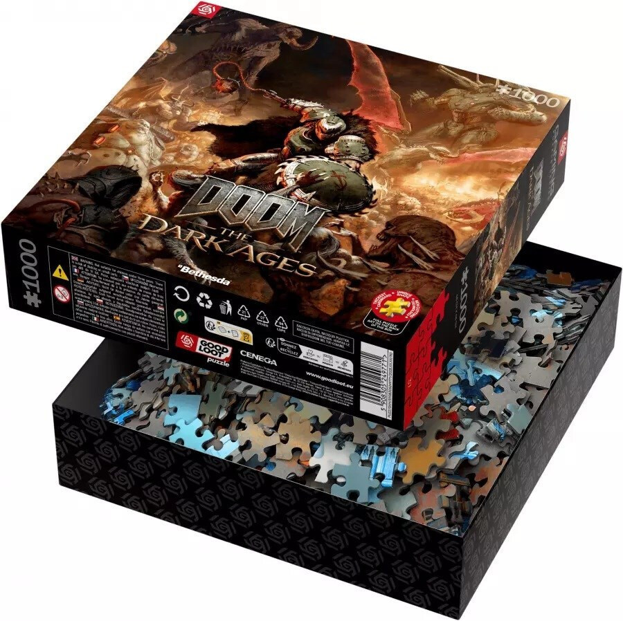 20250603152854_cf3338eb Puzzle Good Loot Gaming Doom Dark Ages Slayer's Rage 1000 Pc S - Image 5