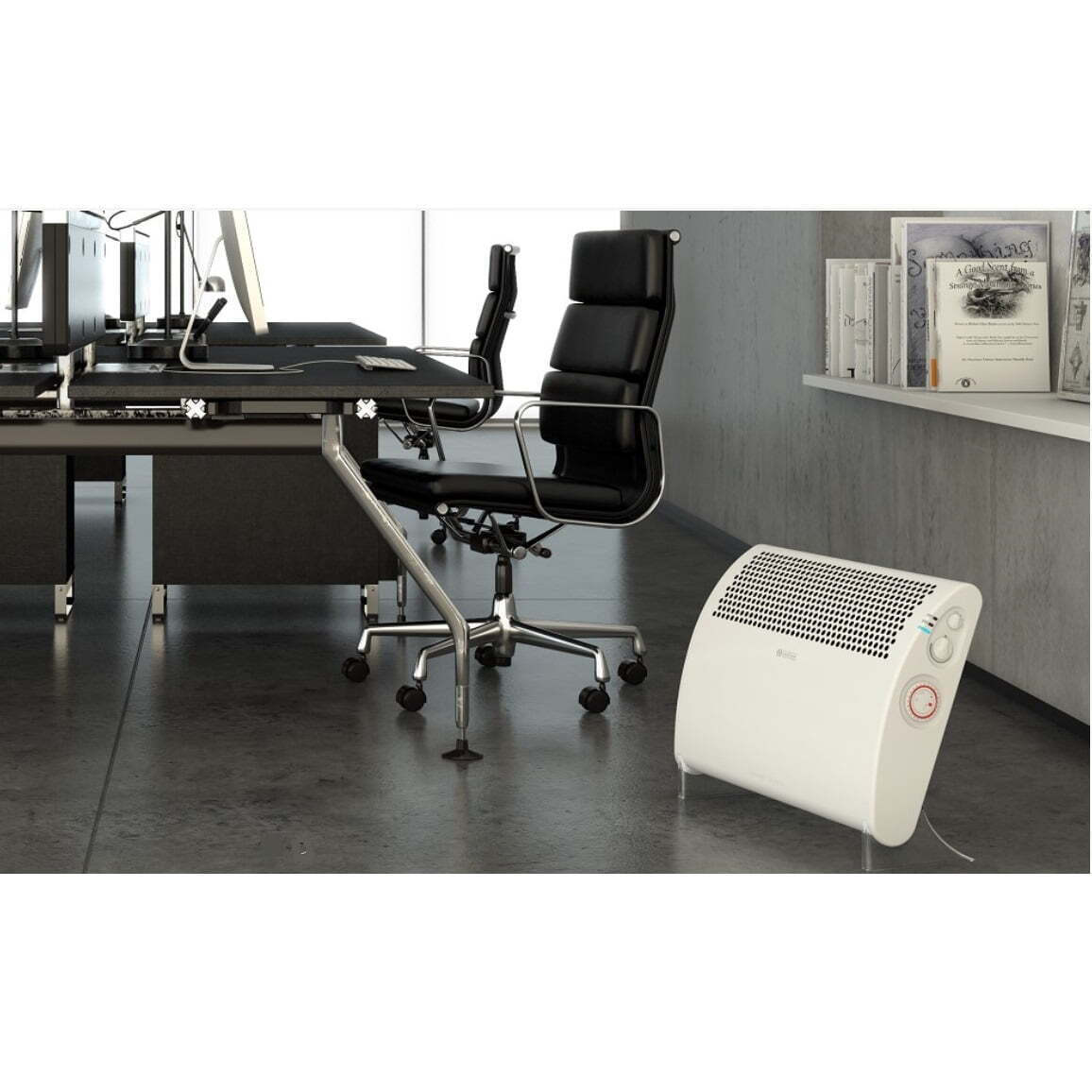 20250603170511_6c4be69d Olimpia Splendid Caleo 2 Τurbo Timer Θερμοπομπός Δαπέδου 2000W 63.8x47.5cm - Image 3
