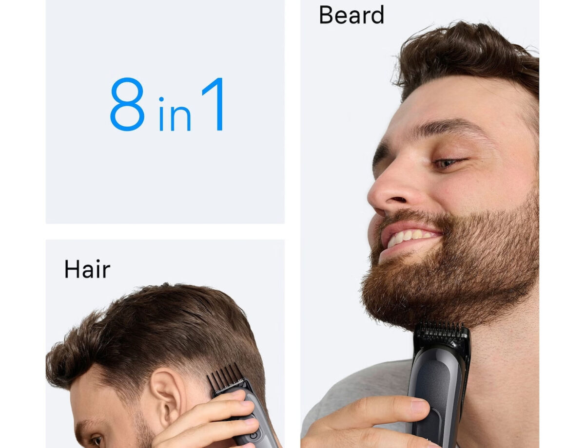 Braun Series 3 Κουρευτική Μηχανή Γκρι AIO3540 - Image 6