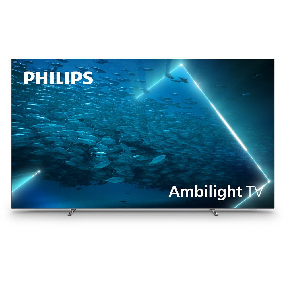 Philips Smart Τηλεόραση 55" 4K UHD OLED Ambilight OLED770 HDR (2025) 55OLED770/12
