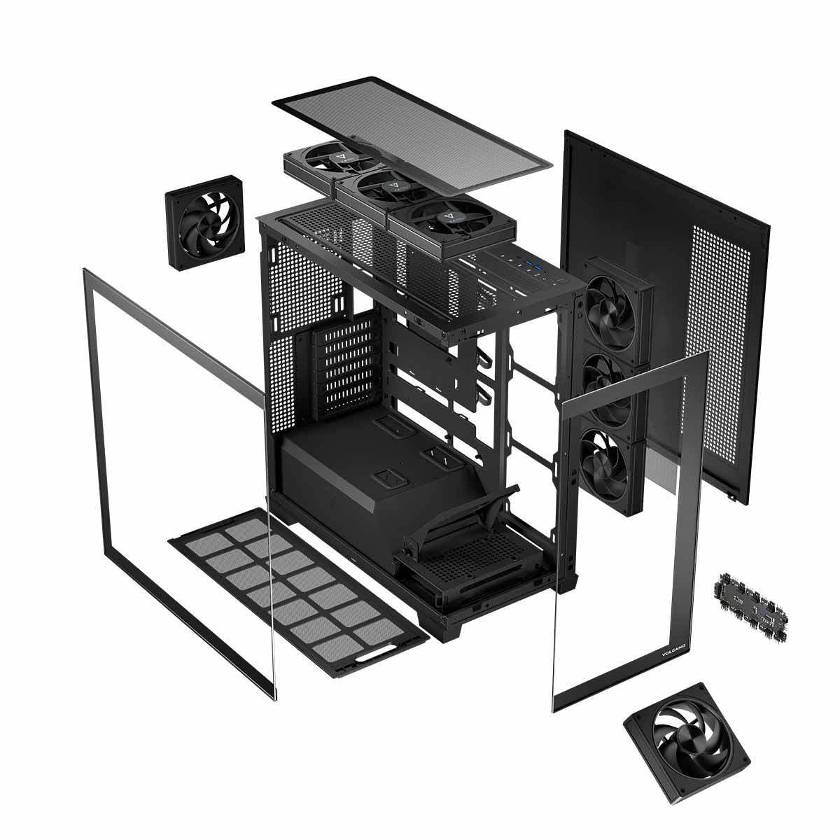 20250618141029_b6d6df3b Modecom Volcano Stellar ARGB 8F Gaming Midi Tower με Πλαϊνό Παράθυρο - Image 4