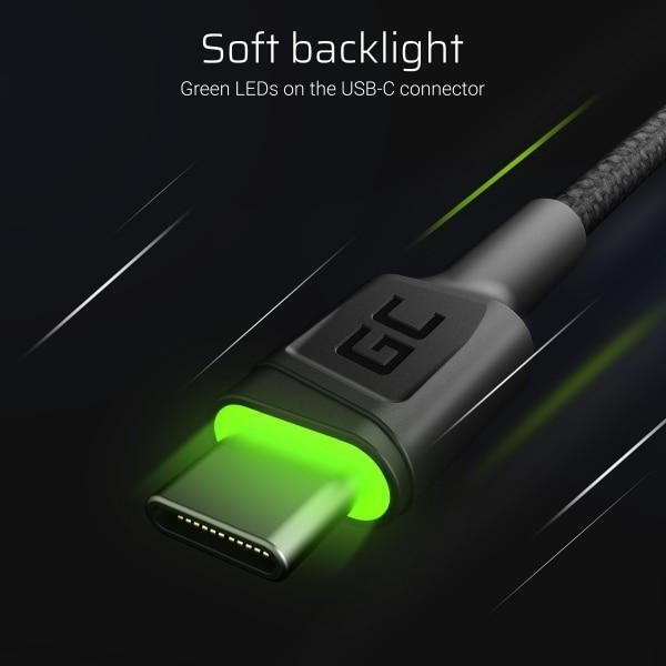 20250618152146_922359b3 Green Cell USB 2.0 USB-C male - USB-C 18W 1.2m (KABGCSET02) - Image 4