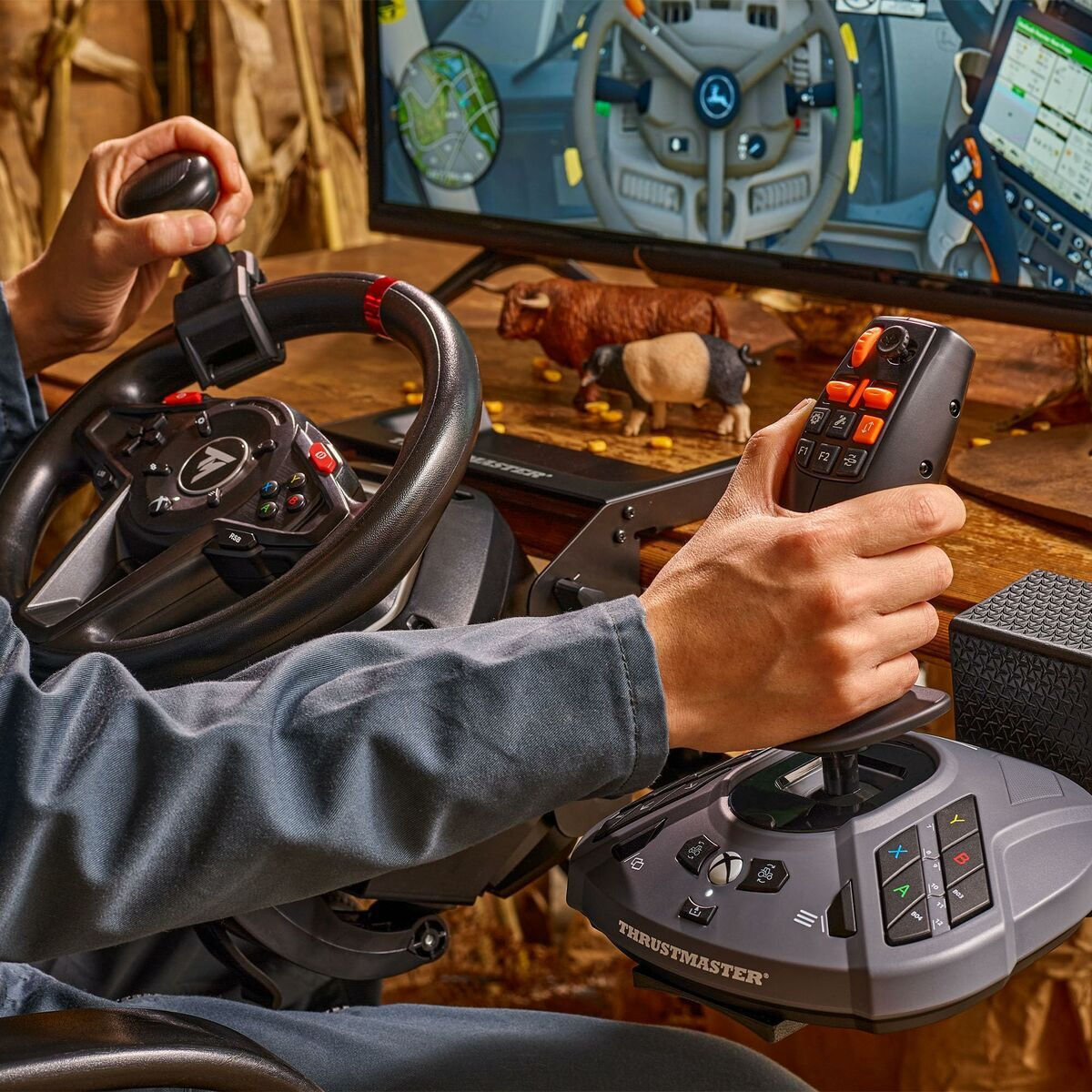 20250618170826_bb305396 Thrustmaster Simtask Farmstick X Συμβατό με PC / Xbox One / Xbox Series X/S - Image 9