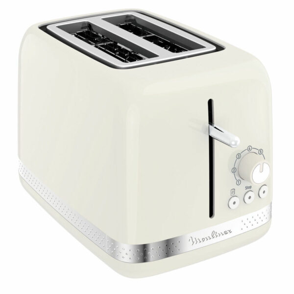 Moulinex Φρυγανιέρα 2 Θέσεων 850W Λευκή