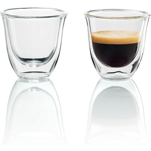 20250619163733_27bbf308 De'Longhi Σετ Φλιτζάνια Espresso Γυάλινα Διάφανα 60ml 2τμχ - Image 3