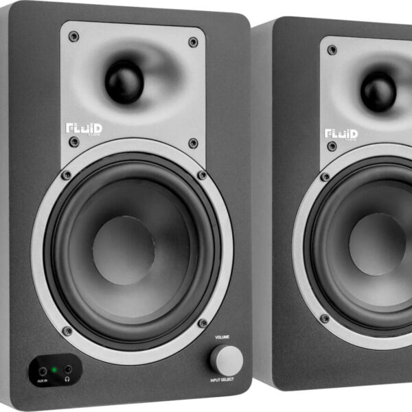 Fluid Audio C50BT C50BT Αυτοενισχυόμενα Ηχεία Studio Monitor 2 Δρόμων με Bluetooth 42W (Ζεύγος) Μαύρο